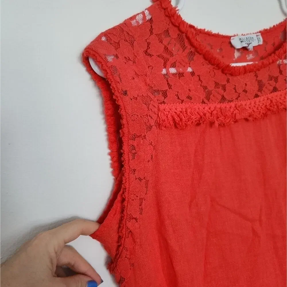 Allegra‎ Masetti Linen Mini Dress S - Picture 3 of 8